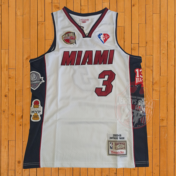 Jersey Miami Heat , Edición Conmemorativa, Wade 3