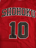 Jersey Shohoku High School del anime Slam Dunk, Sakuragi 10
