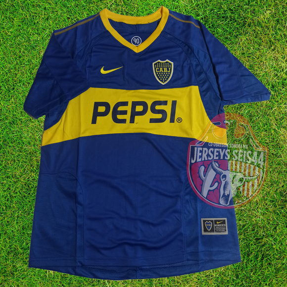 Jersey Boca Juniors edición retro temporada 2003/04