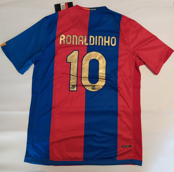 Jersey Barcelona, Ronaldinho 10, edición Retro