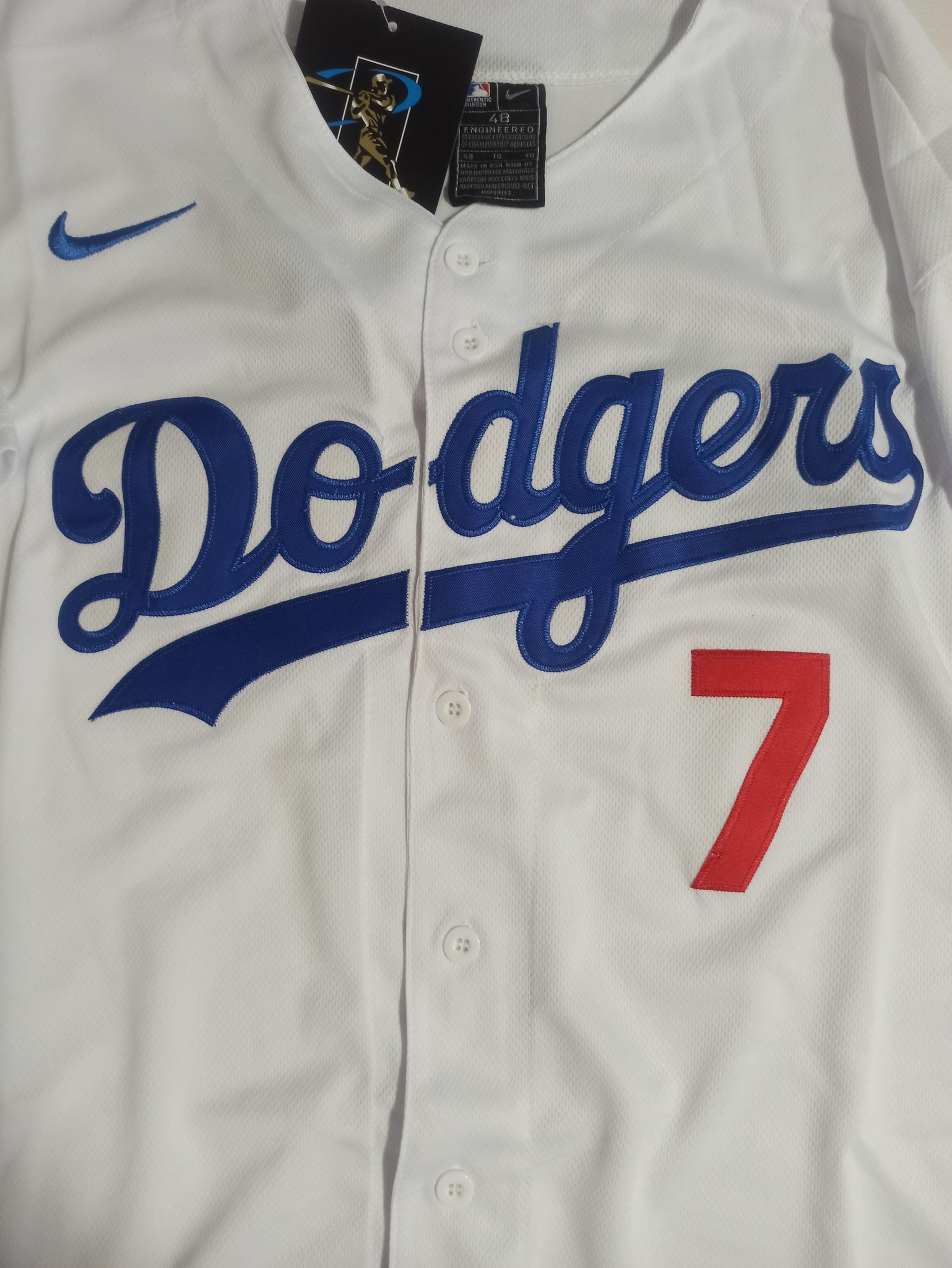 Jersey Los Angeles Dodgers, Blanco, Urías #7 – Jerseys 644