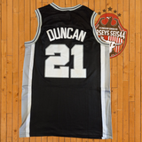 Jersey San Antonio Spurs city Edición Retro , Tim Duncan #21