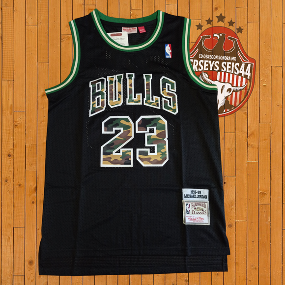 Jersey Chicago Bulls Michael Jordan, Camuflaje