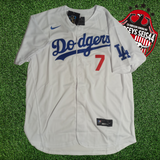 Jersey Los Angeles Dodgers, Blanco, Urías #7